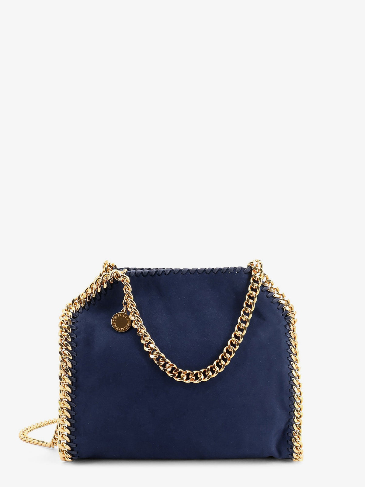 Stella Mccartney Women Falabella Mini Velvet Crossbody Bag