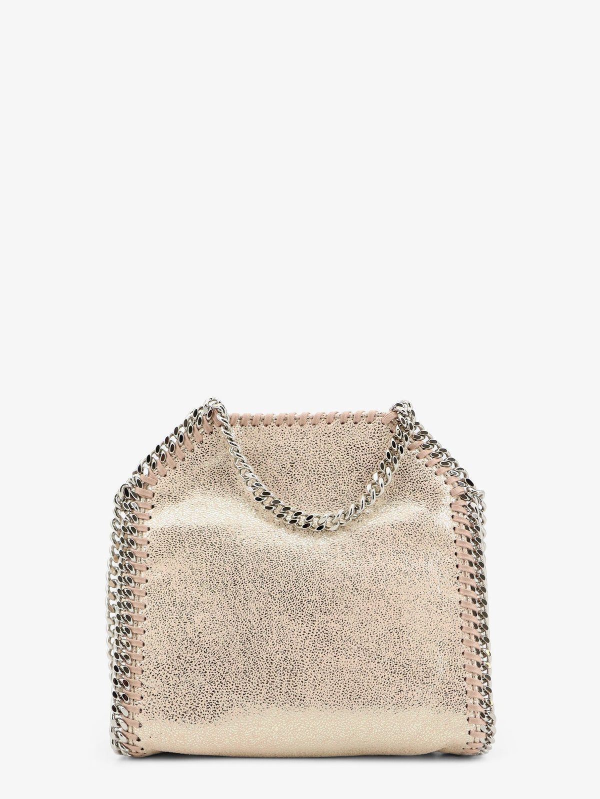 Stella Mccartney Women Falabella Tiny Shiny Shaggy Deer Crossbody Bag
