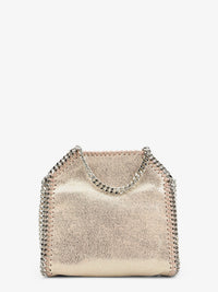 Stella Mccartney Women Falabella Tiny Shiny Shaggy Deer Crossbody Bag