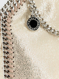 Stella Mccartney Women Falabella Tiny Shiny Shaggy Deer Crossbody Bag