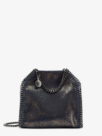 Stella Mccartney Women Falabella Tiny Shiny Shaggy Deer Crossbody Bag
