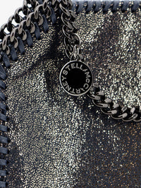 Stella Mccartney Women Falabella Tiny Shiny Shaggy Deer Crossbody Bag