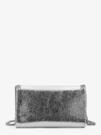 STELLA MCCARTNEY Stella Mccartney Women Falabella Metallic Fabric Crossbody Bag