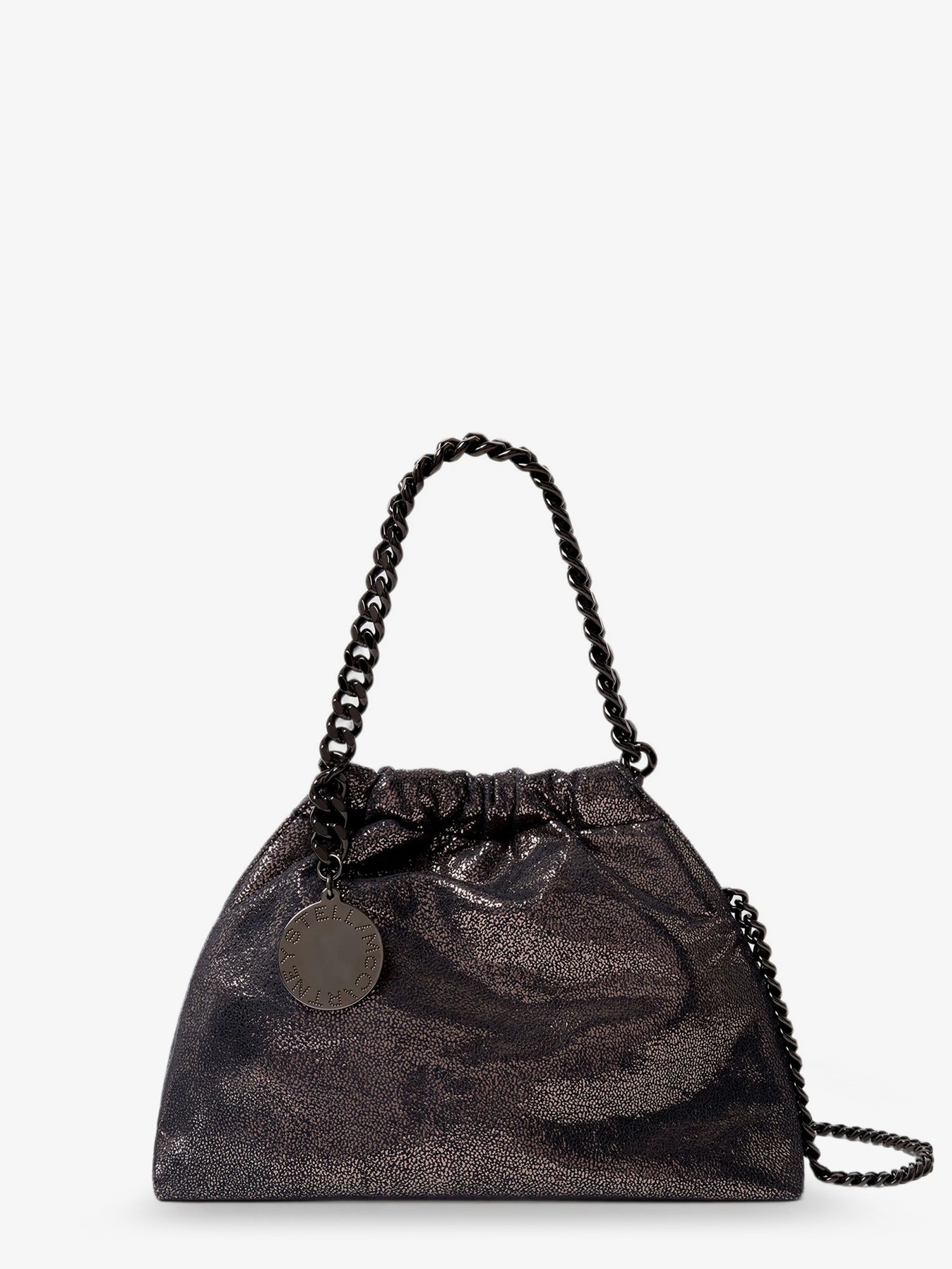 STELLA MCCARTNEY Stella Mccartney Women Falabella Eco Shiny Dotted Chamois Fabric Shoulder Bag