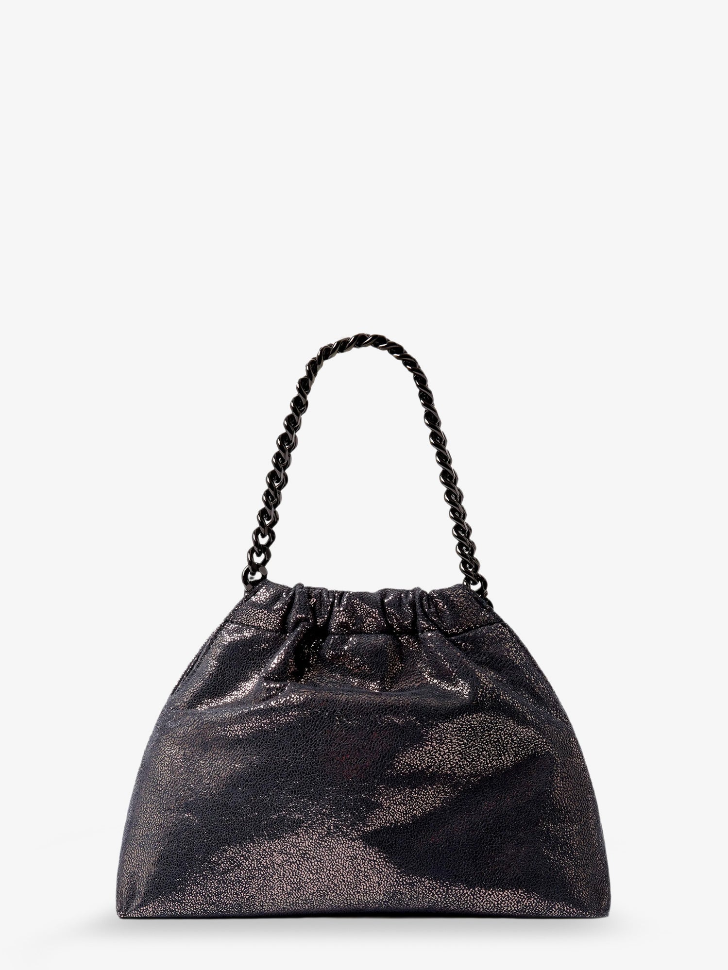 STELLA MCCARTNEY Stella Mccartney Women Falabella Eco Shiny Dotted Chamois Fabric Shoulder Bag
