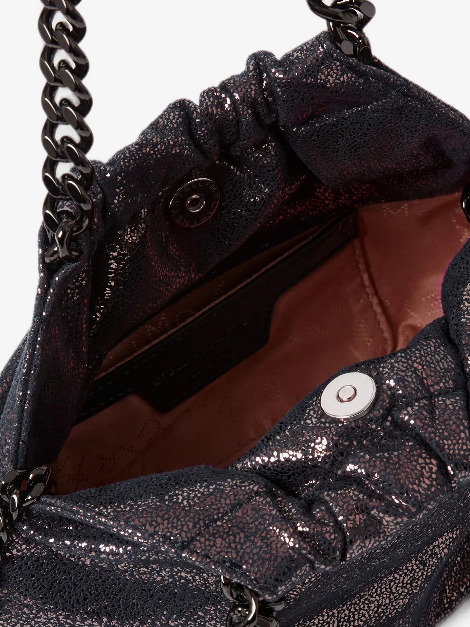 STELLA MCCARTNEY Stella Mccartney Women Falabella Eco Shiny Dotted Chamois Fabric Shoulder Bag