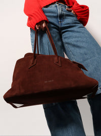 The Attico Women Borsa A Spalla La Passeggiata In Suede