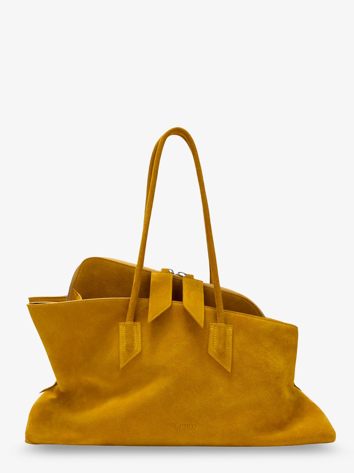 THE ATTICO The Attico Women La Passeggiata Suede Shoulder Bag