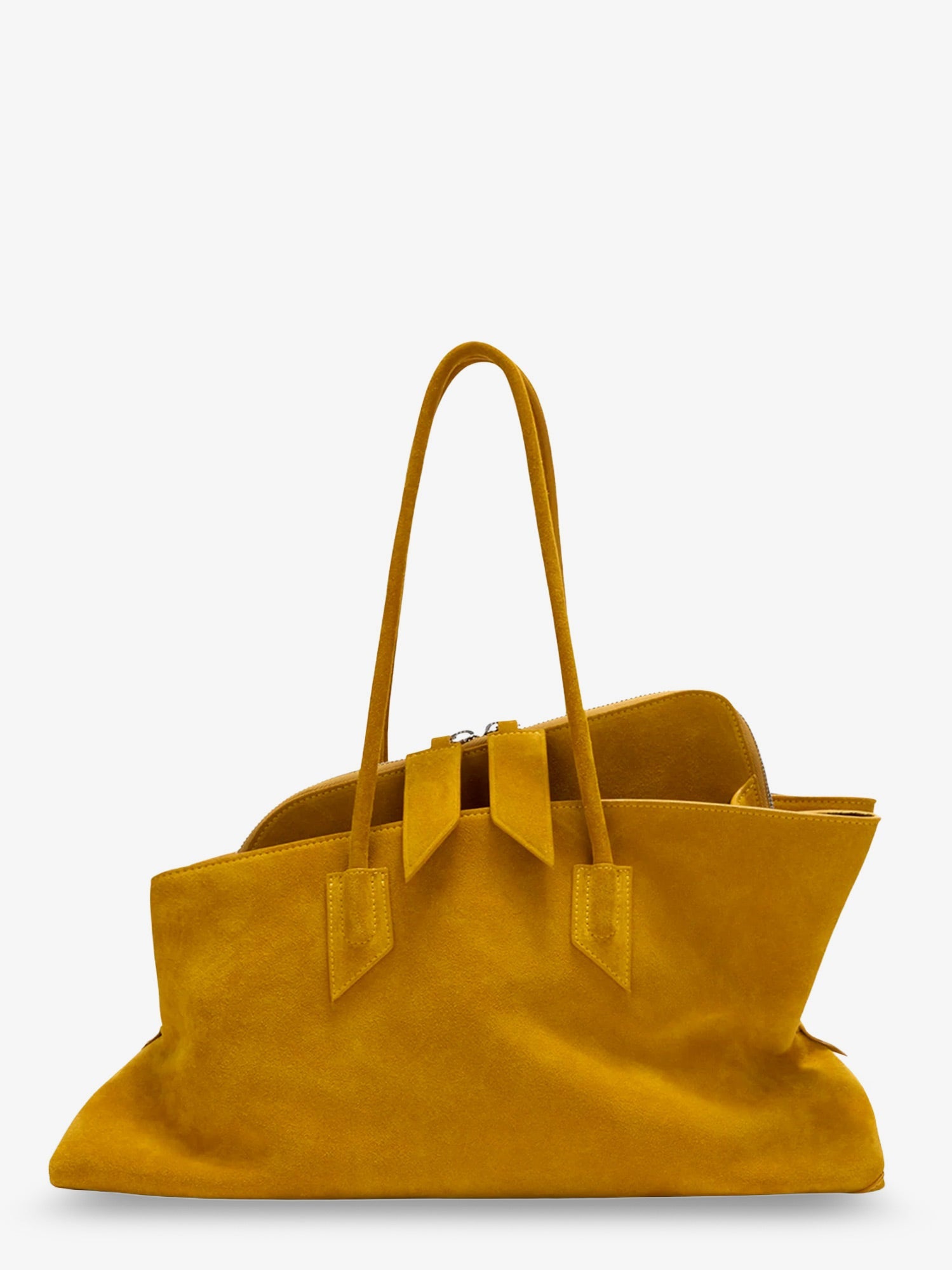 THE ATTICO The Attico Women La Passeggiata Suede Shoulder Bag