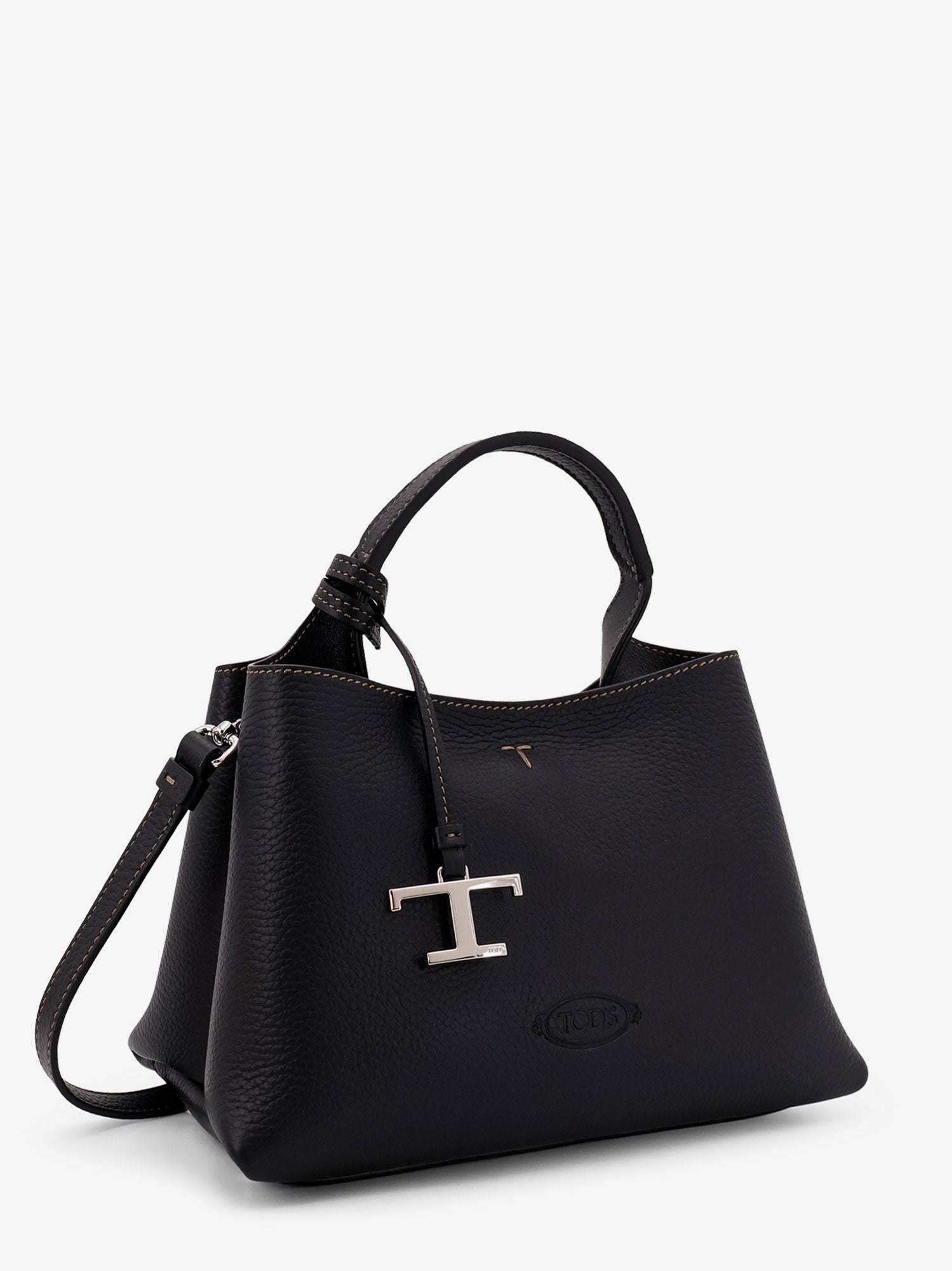 TOD'S Tod's Women Micro Leather Crossbody Bag With Iconic Stitching On The Front