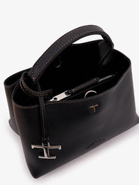 TOD'S Tod's Women Micro Leather Crossbody Bag With Iconic Stitching On The Front