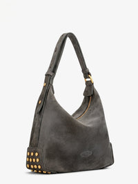 TOD'S Tod's Women Mini Bag Metal Dots Suede Shoulder Bag