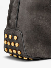 TOD'S Tod's Women Mini Bag Metal Dots Suede Shoulder Bag