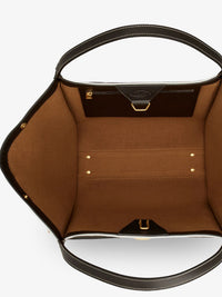 TOD'S Tod's Women Tim Canvas And Leather Medium Shopping Bag