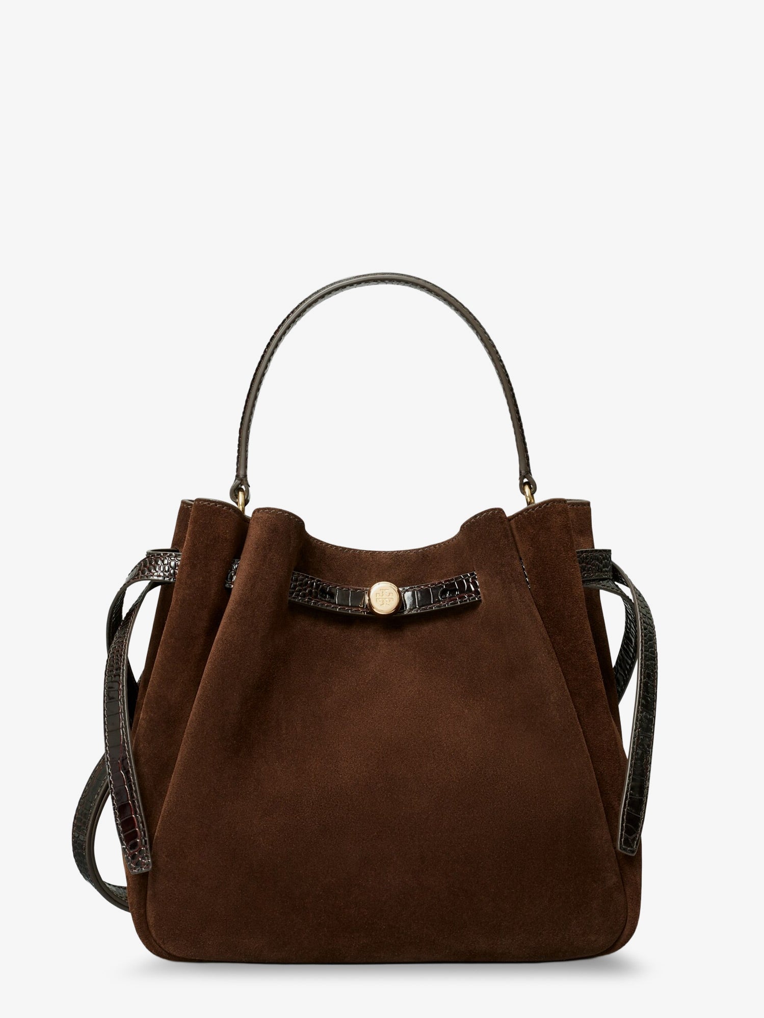 TORY BURCH Tory Burch Women Romy Suede Bucket Bag