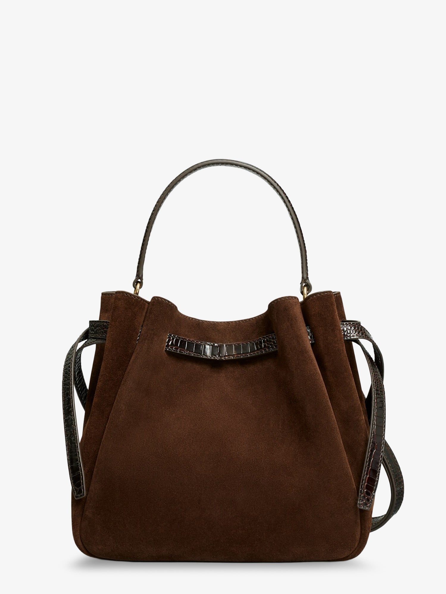 TORY BURCH Tory Burch Women Romy Suede Bucket Bag