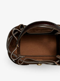 TORY BURCH Tory Burch Women Romy Suede Bucket Bag