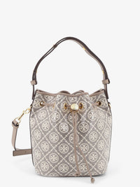 TORY BURCH Tory Burch Women T Monogram Coated Canvas Bucket Bag