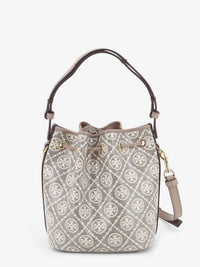 TORY BURCH Tory Burch Women T Monogram Coated Canvas Bucket Bag