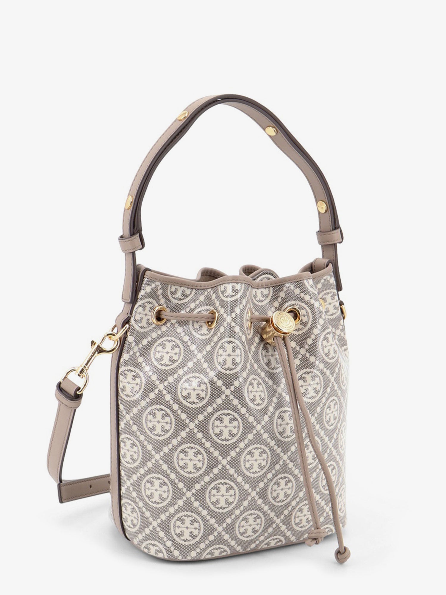 TORY BURCH Tory Burch Women T Monogram Coated Canvas Bucket Bag