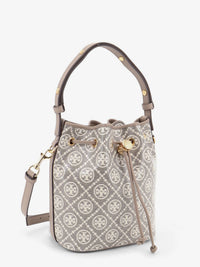 TORY BURCH Tory Burch Women T Monogram Coated Canvas Bucket Bag