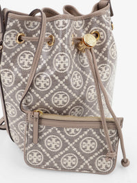 TORY BURCH Tory Burch Women T Monogram Coated Canvas Bucket Bag