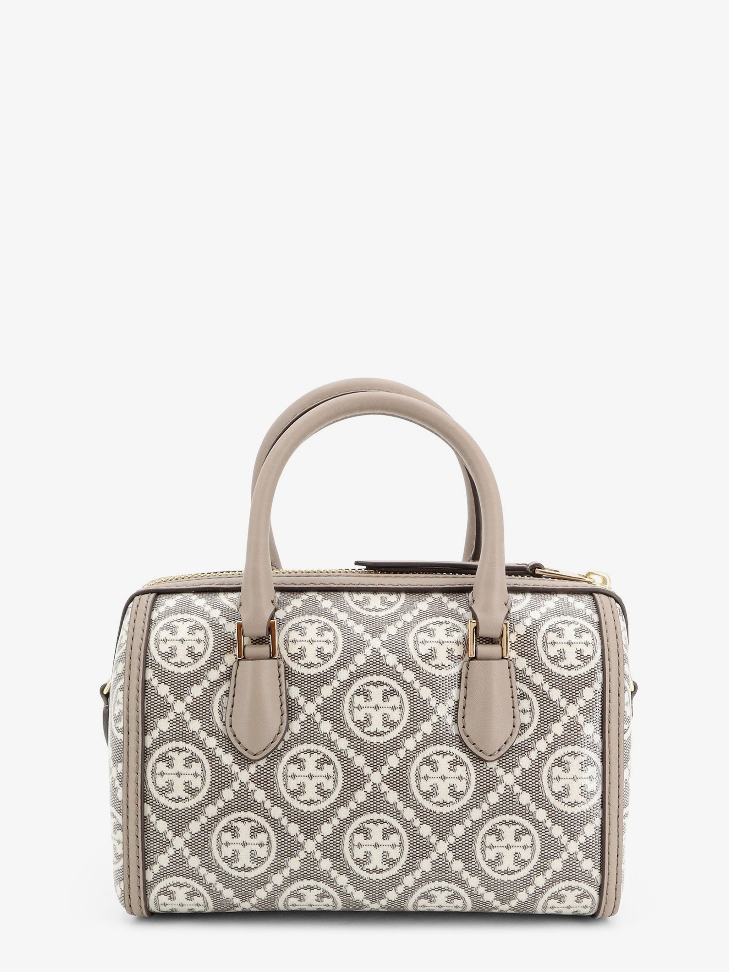 TORY BURCH Tory Burch Women Barrel Bag T Monogram Coated Canvas Handbag