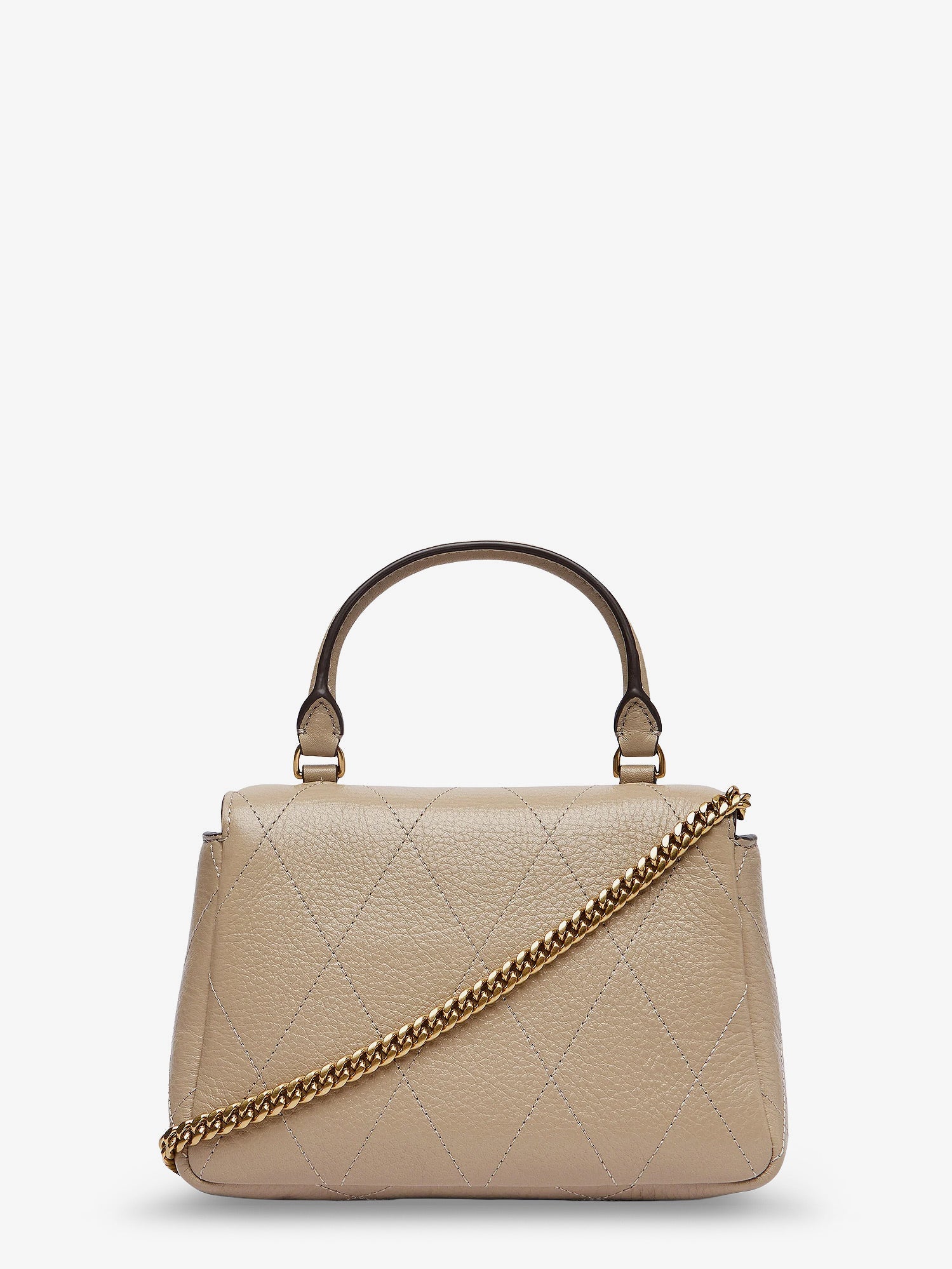 TORY BURCH Tory Burch Women Charlie Quilted Top Handle Chain Wallet Crossbodybag