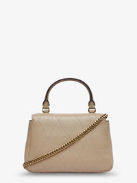 TORY BURCH Tory Burch Women Charlie Quilted Top Handle Chain Wallet Crossbodybag