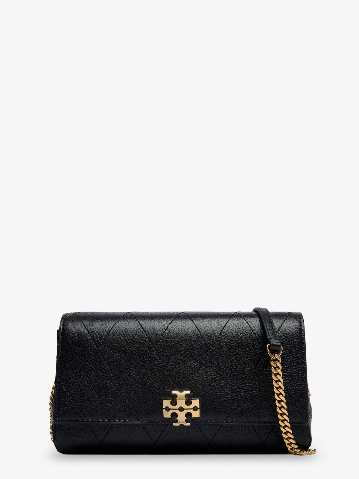 Tory Burch Women Charlie Quilted Chain Wallet Leather Crossbody Bag