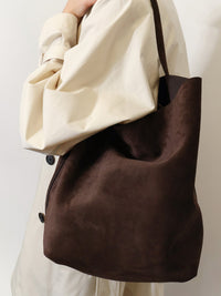 TOTEME Toteme Women Suede Belted Tote Shoulder Bag