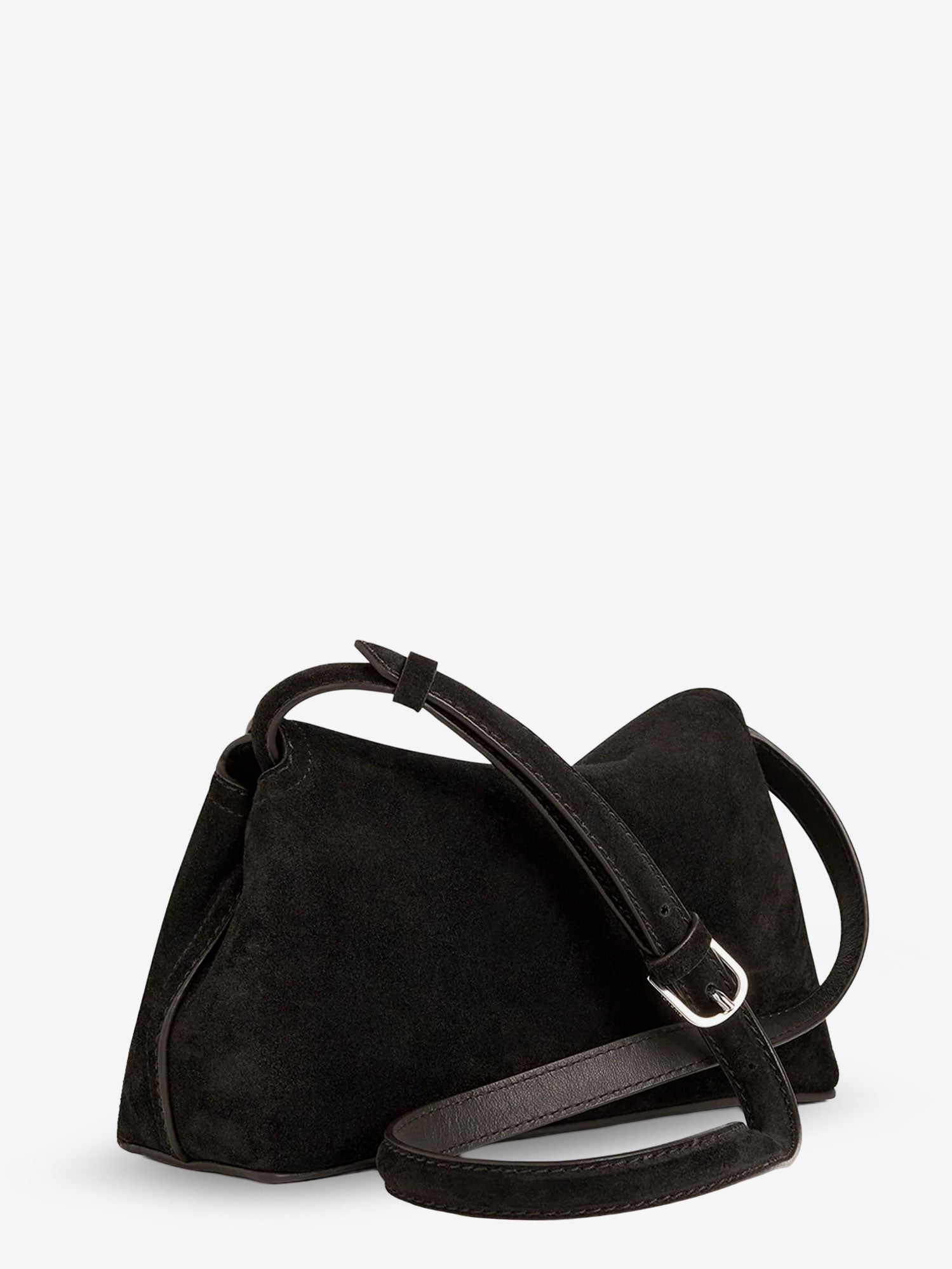 Toteme Women T-Lock Suede Handbag