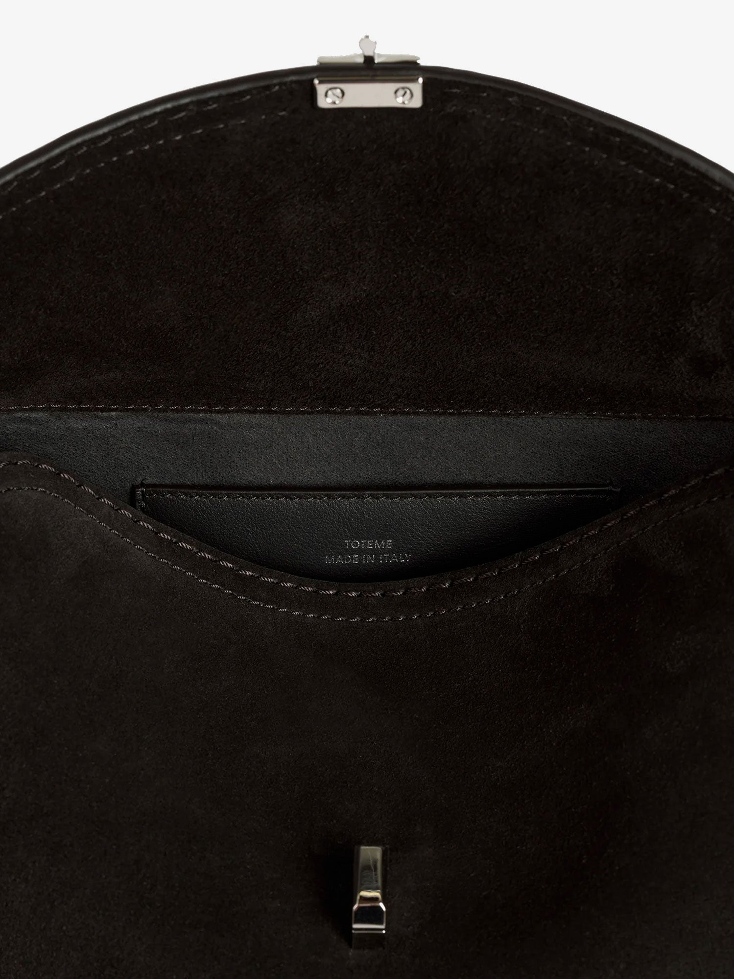 Toteme Women T-Lock Suede Handbag