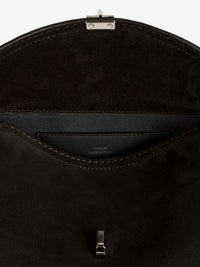 Toteme Women T-Lock Suede Handbag