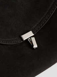 Toteme Women T-Lock Suede Handbag