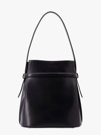 Toteme Women Belted Leather Bucket Bag