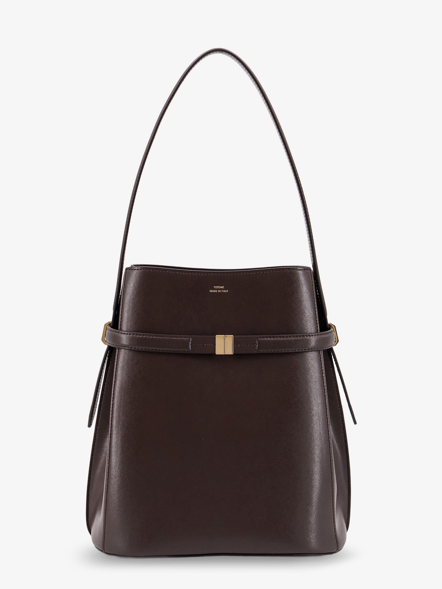 TOTEME Toteme Women Belted Leather Bucket Bag