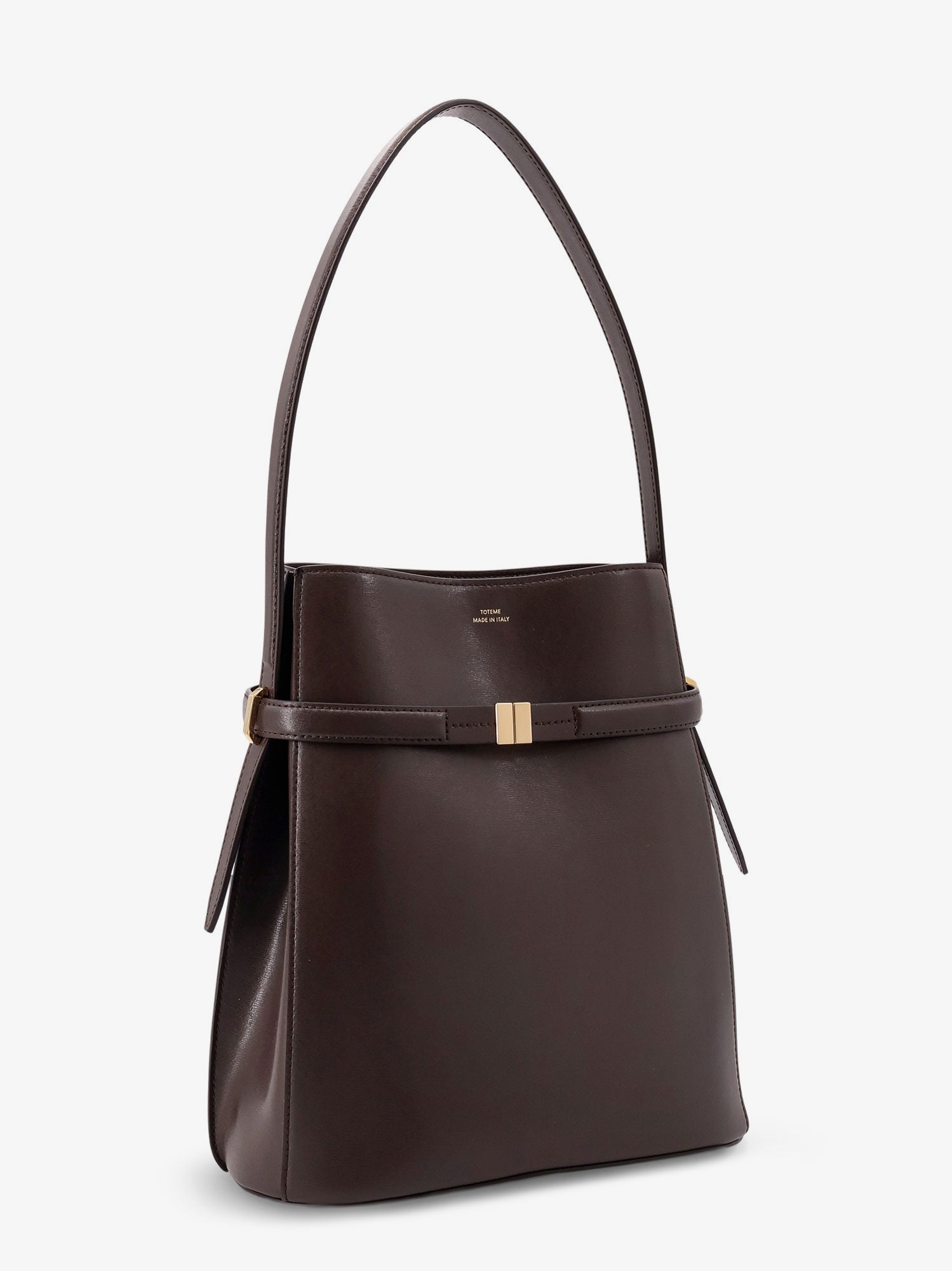 TOTEME Toteme Women Belted Leather Bucket Bag