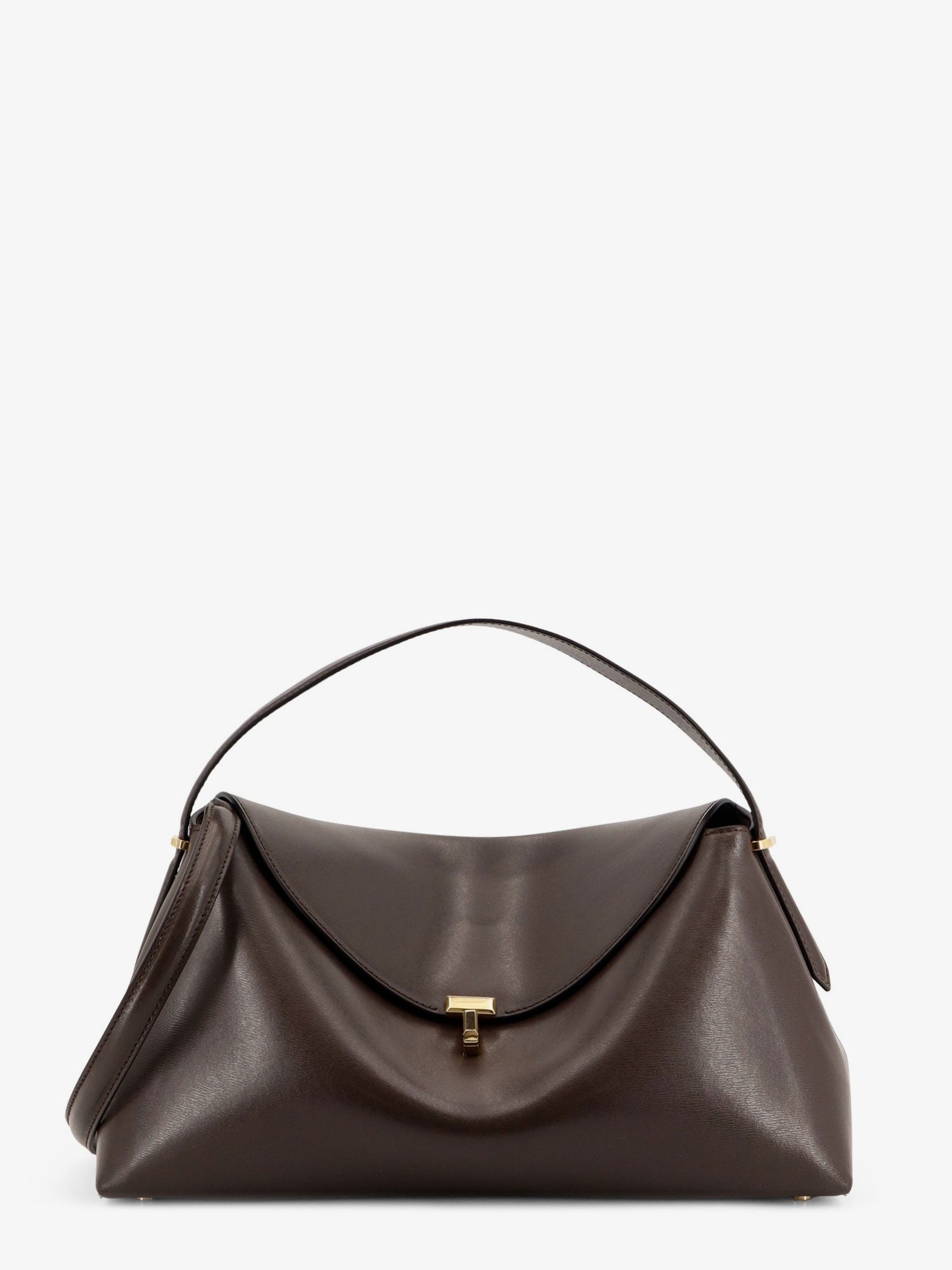 Toteme Women T-Lock Leather Handbag