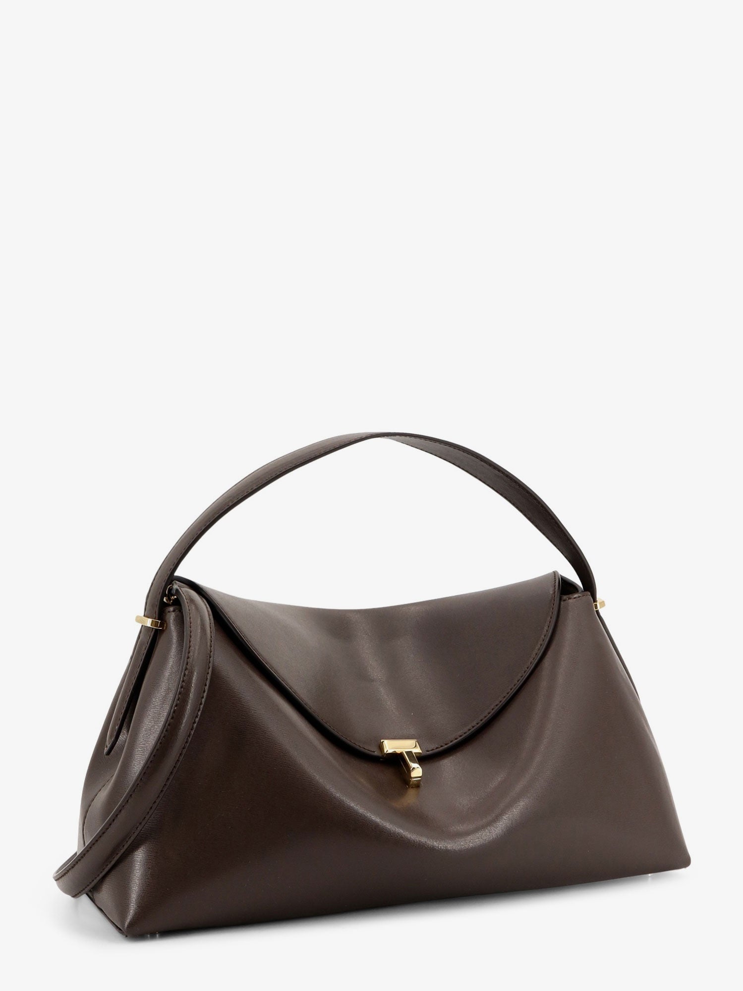 Toteme Women T-Lock Leather Handbag