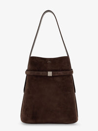 TOTEME Toteme Women Suede Belted Bucket Bag