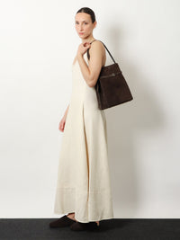 TOTEME Toteme Women Suede Belted Bucket Bag