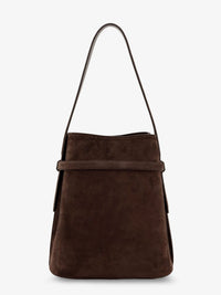 TOTEME Toteme Women Suede Belted Bucket Bag