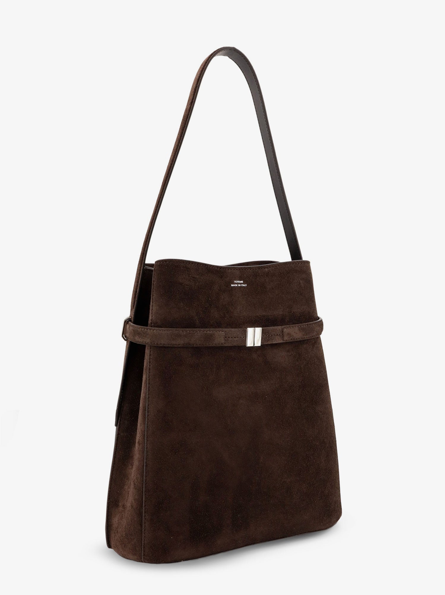 TOTEME Toteme Women Suede Belted Bucket Bag