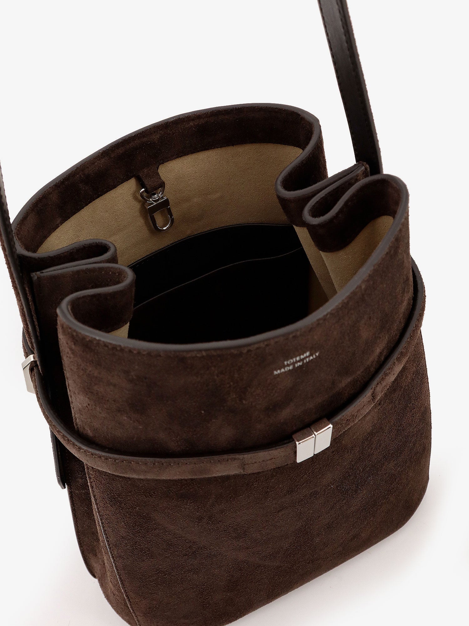 TOTEME Toteme Women Suede Belted Bucket Bag