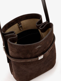 TOTEME Toteme Women Suede Belted Bucket Bag
