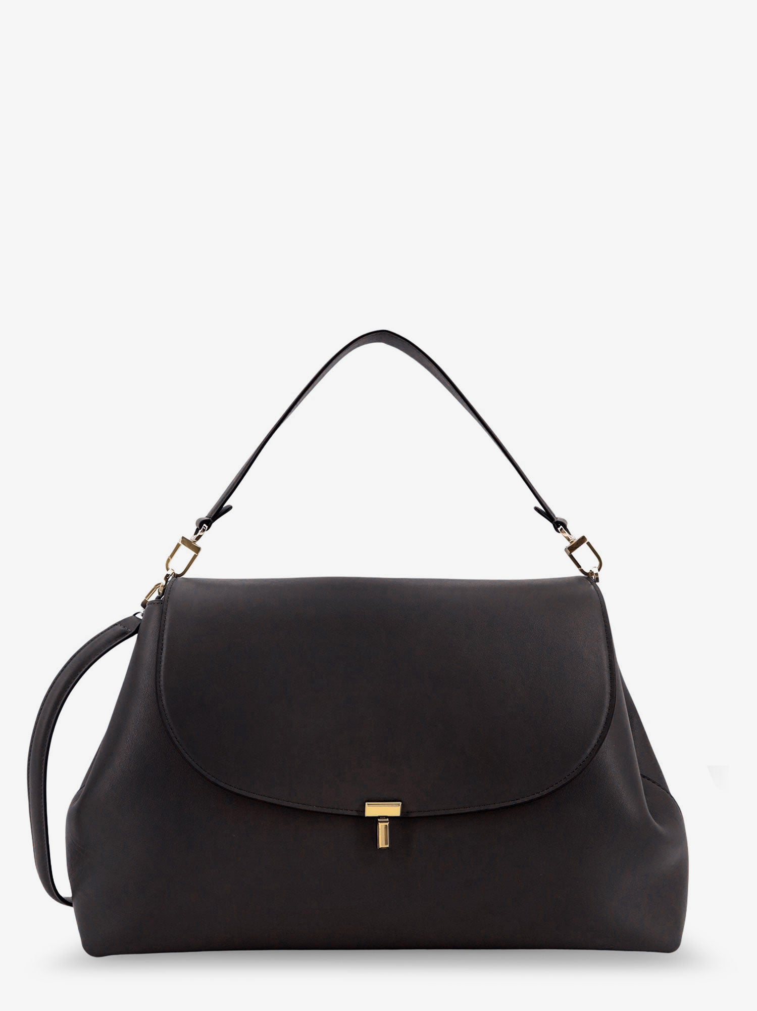 Toteme Women T-Lock Leather Shoulder Bag