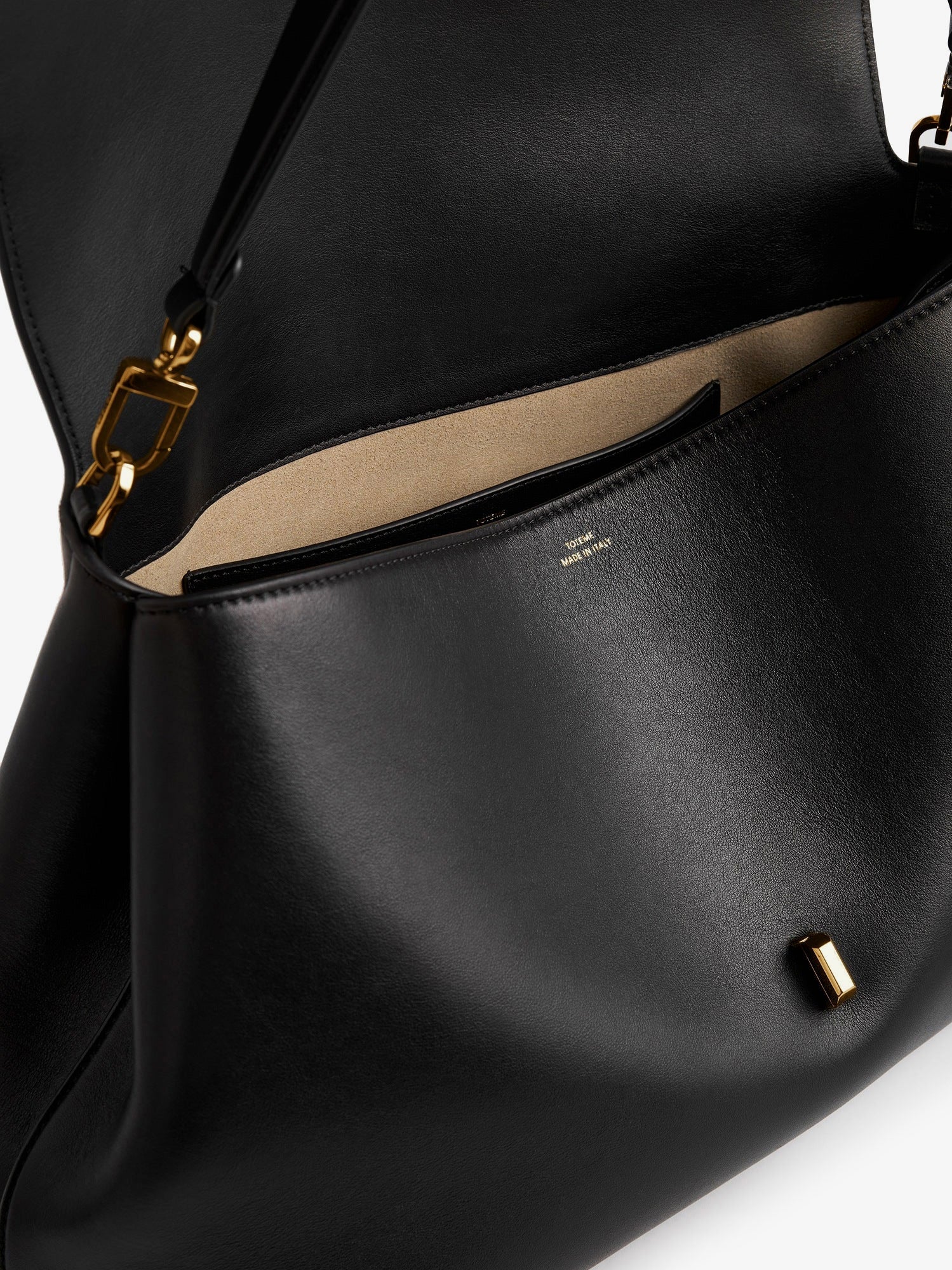 Toteme Women T-Lock Leather Shoulder Bag