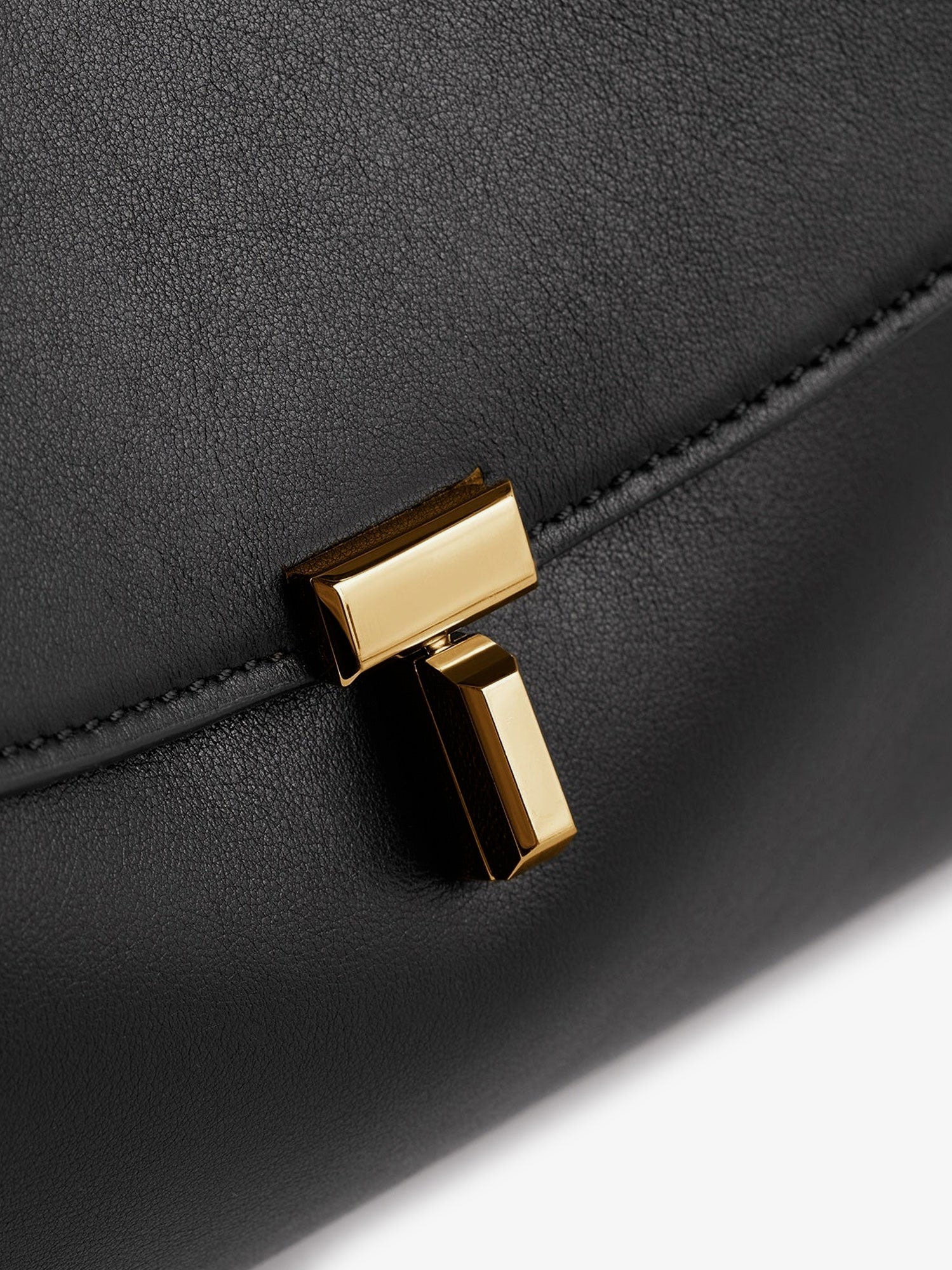 Toteme Women T-Lock Leather Shoulder Bag