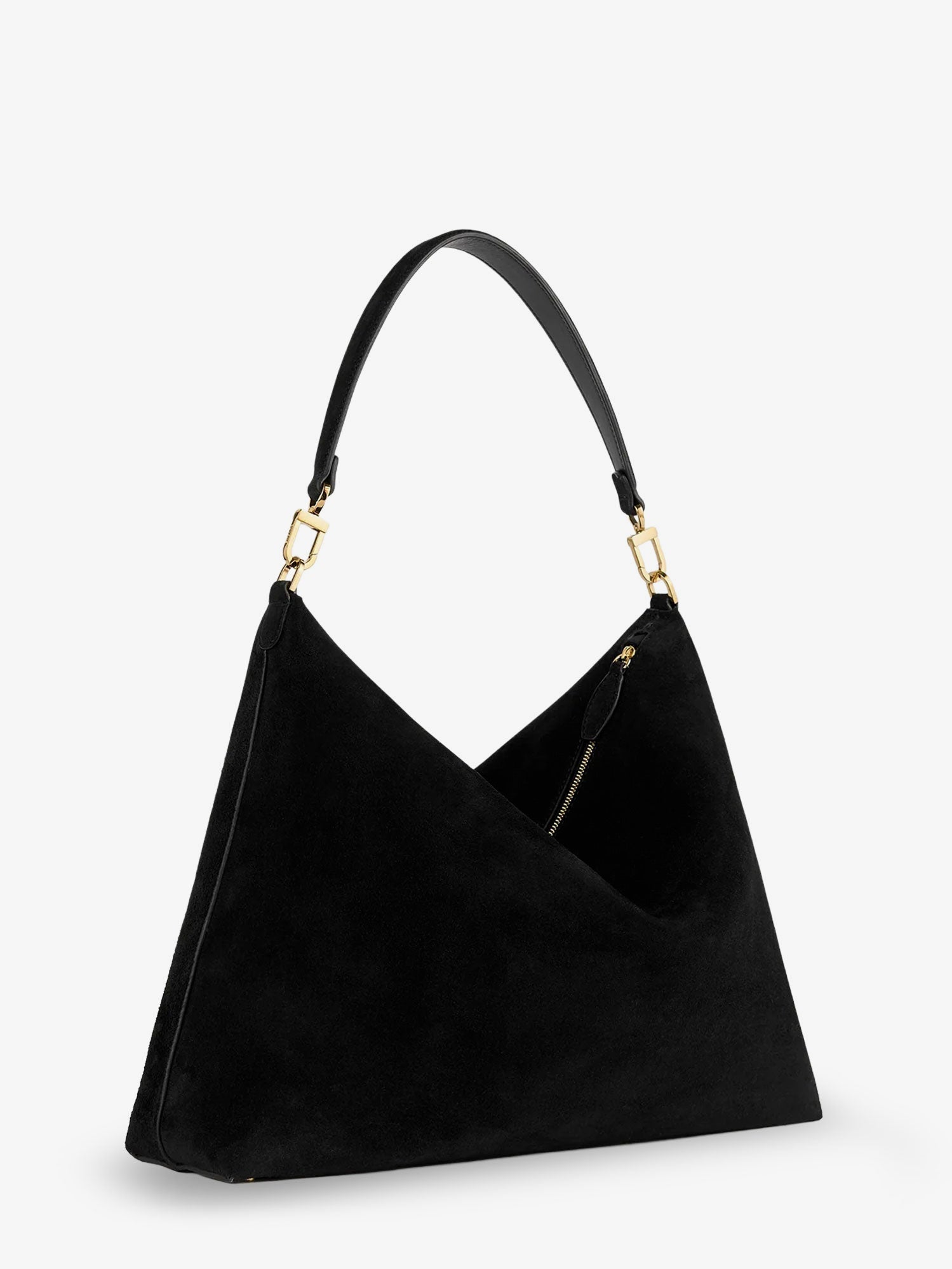 TOTEME Toteme Women Medium Bevel Suede Shoulder Bag